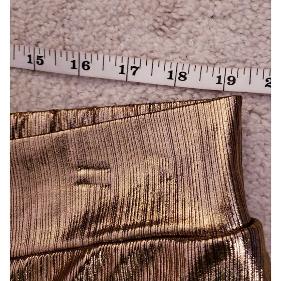 Nina Parker Bronze Metallic Duster Pants Coord Set Party Festive Holiday 2X NWT - Picture 11 of 15